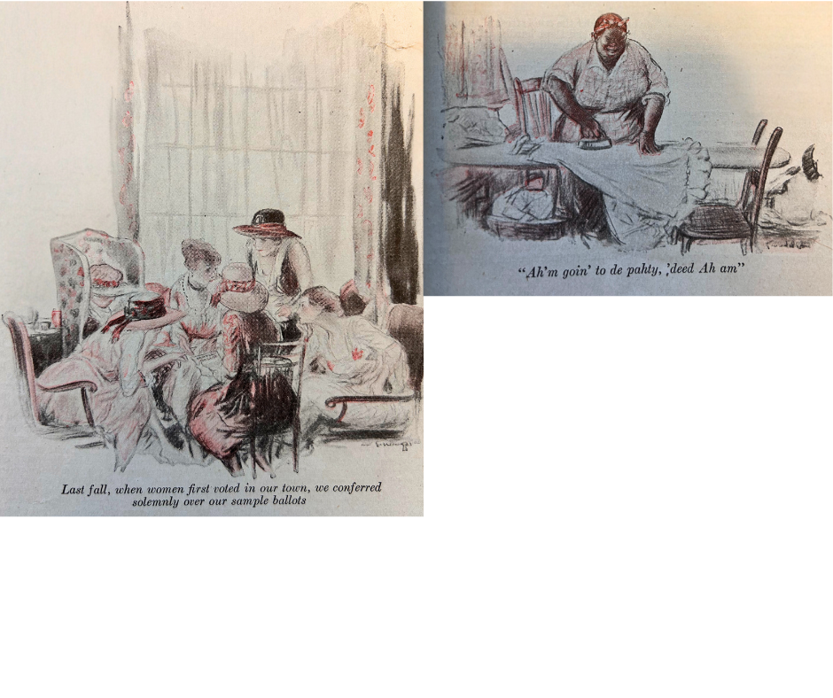 Pictures for the November 1920 issue of Woman’s Home Companion magazine.